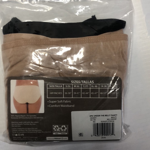 Secret Treasures 2-Pack Maternity Panties - Picture 2 of 7